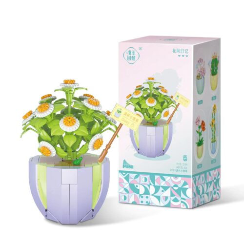 bộ lắp ghép Chậu Cúc Họa Mi Weile Chuangxiang 2081 giá rẻ cho con gái 6 tuổi