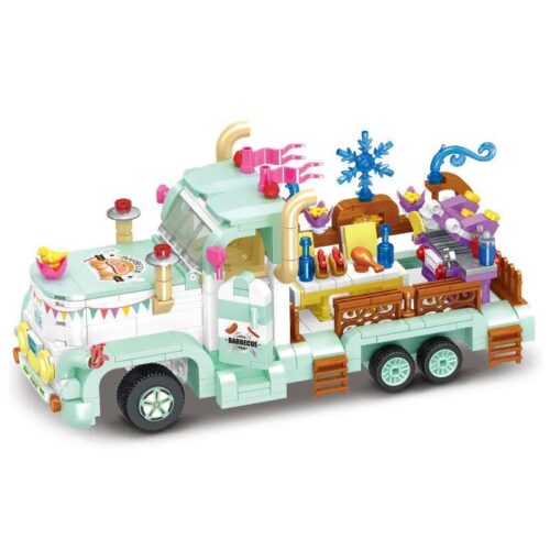 bộ đồ chơi Xe Tải Thức Ăn Ngon Weile Creative 2123, đồ chơi lắp ráp cho bé gái 6 tuổi, mô hình xe tải thức ăn ngon giá tốt.