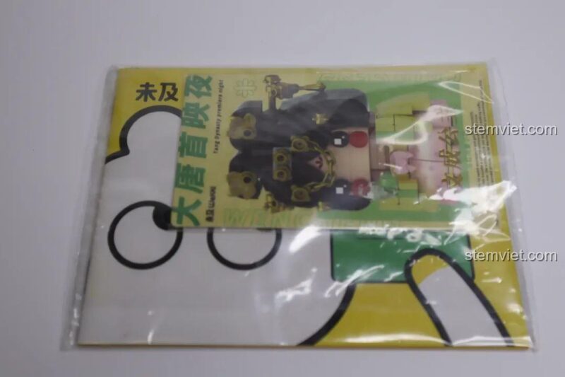 Các túi mảnh ghép bộ đồ chơi Wekki 516031, đồ chơi xây dựng nhân vật cổ trang, chất lượng cao, cho bé gái 6 tuổi.