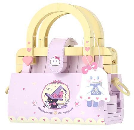 Ảnh chụp chính diện bộ lắp ghép Túi Xách Mini Ma Thuật Tarot Wekki 516910. Món đồ chơi mô hình độc đáo cho con gái 6 tuổi, giá rẻ, chất lượng cao.