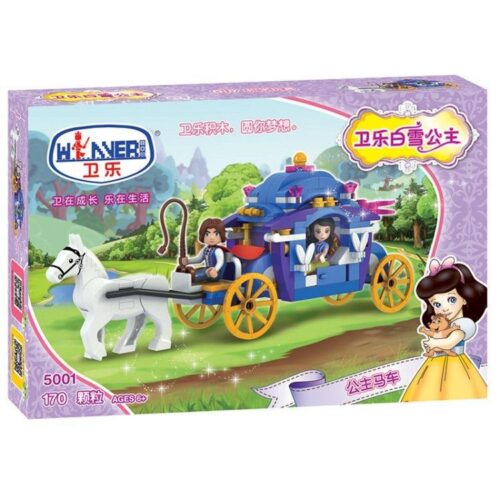 Bộ lắp ghép Winner 5001 Xe ngựa công chúa - Giấc Mơ Cổ Tích