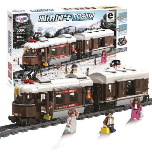 bộ lắp ghép Tàu Hỏa Thành Phố Cổ Điển Thụy Sĩ Winner 5090 cho bé trai 6 tuổi giá tốt