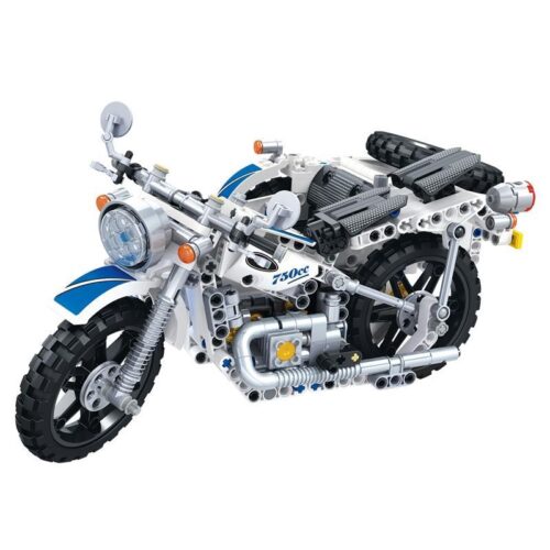 Bộ lắp ghép mô tô ba bánh Winner 7061 chất lượng cao, đồ chơi mô hình xe sidecar cho bé trai 6 tuổi, giá tốt.
