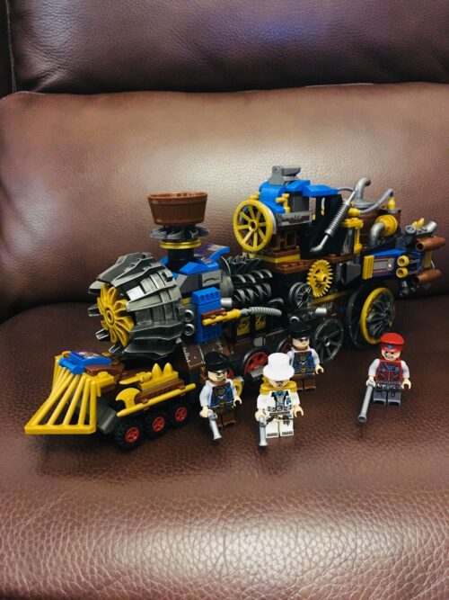 Bộ lắp ráp Tàu Hơi Nước Winner 8043 Tàu Hơi Nước Thời Đại Hơi Nước với minifigures, đồ chơi mô hình Xe Lửa Hơi Nước cho bé trai 6 tuổi, giá tốt.