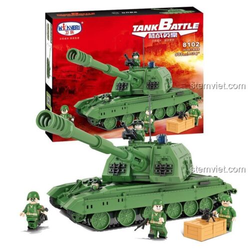 Một mô hình xe tải quân sự phóng tên lửa không liên quan đến sản phẩm Winner 8102.