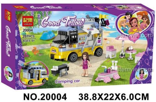 Hộp sản phẩm bộ đồ chơi Winner JEMLOU 20004 Xe Cắm Trại Good Fellow, đầy đủ chi tiết, phù hợp bé gái 6 tuổi, giá tiết kiệm.