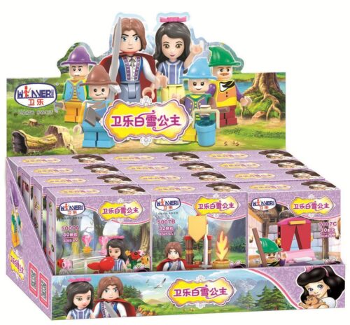 Winner JEMLOU 5007C Bộ đồ chơi Bạch Công chúa 30 mảnh