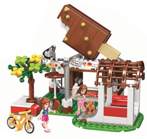 Bộ đồ chơi lắp ráp Winner JEMLOU 5067 Cửa Hàng Kem Tuyết Ngọt Ngào cho bé gái 6 tuổi, chất lượng cao, giá tốt