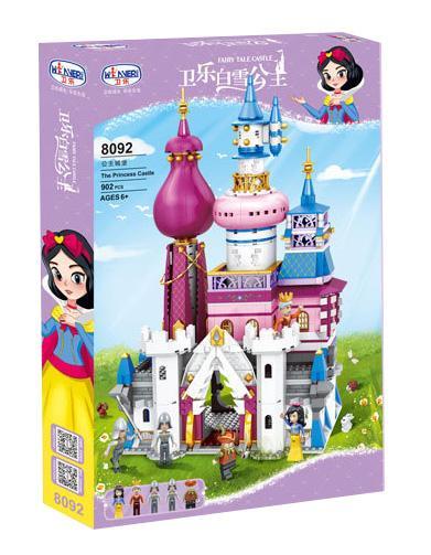 Bộ lắp ghép Lâu đài Công chúa Bạch Tuyết Winner JEMLOU 8092 902 mảnh cho bé gái 6 tuổi giá tốt