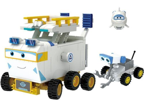Bộ lắp ghép Xe Không Gian Lucky Super Wings HA385013 từ WISE BLOCK, đồ chơi mô hình thám hiểm vũ trụ cho bé trai 5 tuổi, giá tốt.