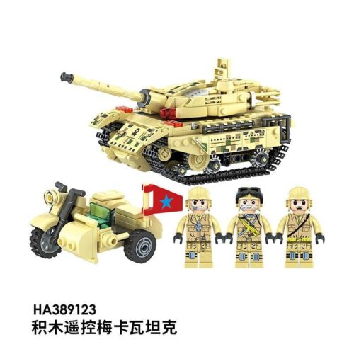 Bộ lắp ghép Xe Tăng Merkava HA389123 của WISE BLOCK/AULDEY, đồ chơi điều khiển từ xa cho bé trai 8 tuổi, giá tốt.