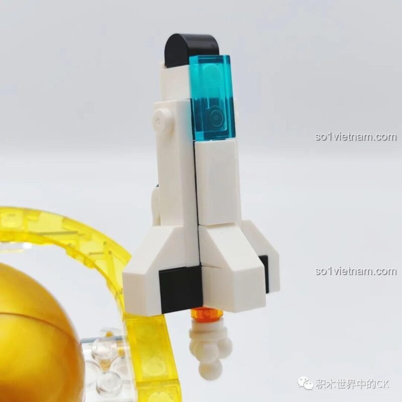 Phi hành gia không gian Auldey HA390213, chi tiết tên lửa mini, phù hợp bé trai bé gái 6 tuổi, giá tiết kiệm