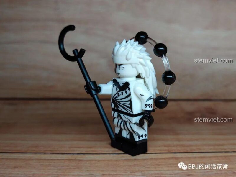 Cận cảnh minifigure Zetsu WM2120, thiết kế tinh xảo, đồ chơi lắp ráp WM Blocks Naruto.