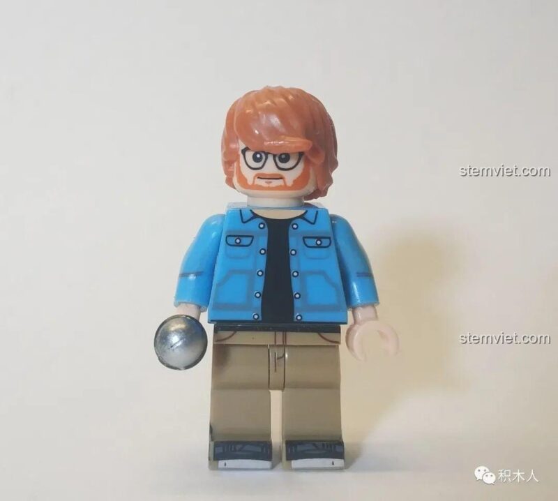 Bộ lắp ghép WM988, minifigure Ed Sheeran, chi tiết cánh tay, đồ chơi giáo dục
