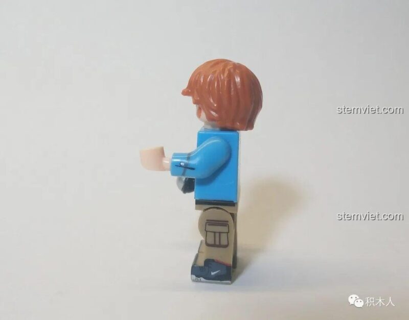 Đồ chơi mô hình WM988, minifigure Ed Sheeran, mặt sau chi tiết, đồ chơi chất lượng cao