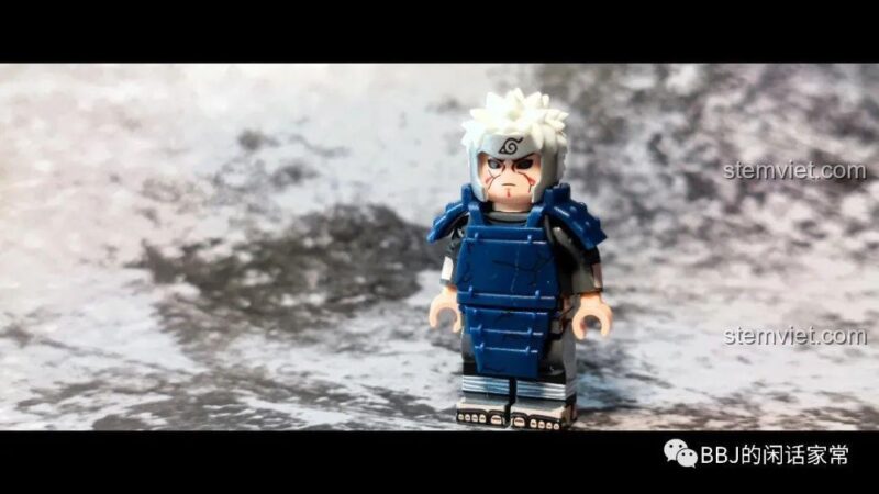 Ảnh review cận cảnh minifigure Senju Tobirama (Hokage Đệ Nhị) WM6108. Bộ minifigure Naruto giá tốt.