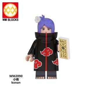 Minifigure Konan WM2090, một trong những đồ chơi mô hình Konan Akatsuki giá rẻ, phù hợp cho bé trai 6 tuổi yêu thích Naruto.