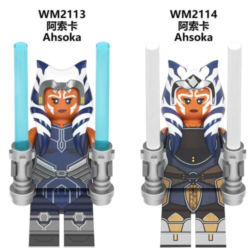 Minifigure Ahsoka Tano WM2114, đồ chơi mô hình Ahsoka Tano, minifigure Star Wars Ahsoka Tano, đồ chơi lắp ghép Ahsoka Tano cho con gái 6 tuổi, giá tốt