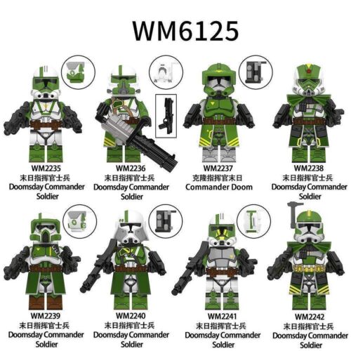 Minifigure Star Wars WM2236 Lính Chỉ Huy Ngày Tận Thế chất lượng cao, đồ chơi mô hình cho bé trai 6 tuổi, giá tốt.