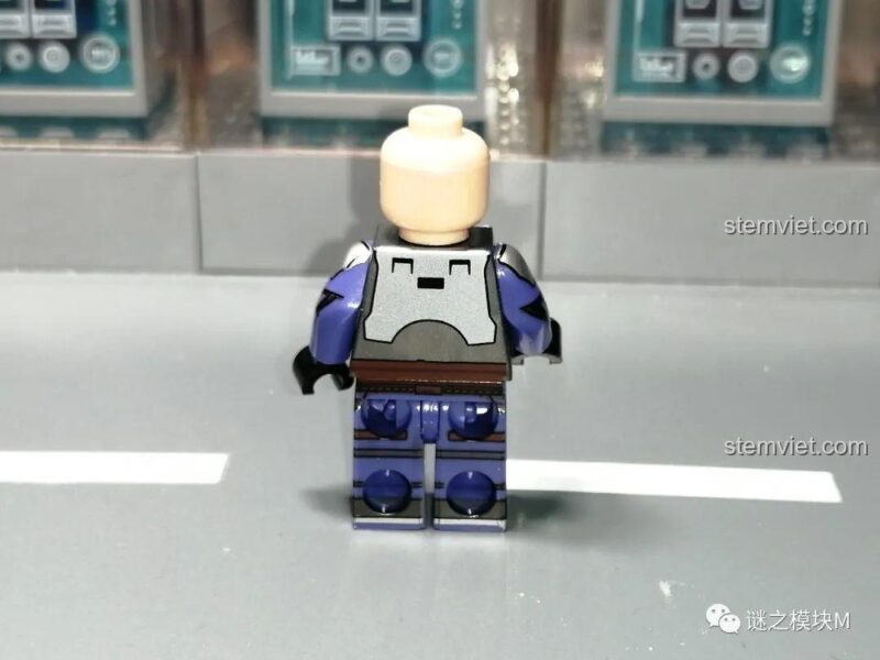Minifigure Jango Fett WM6121, bộ đồ chơi Star Wars, chi tiết in ấn sắc nét, tương thích LEGO®.