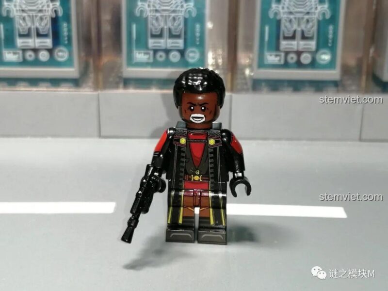 Minifigure Fennec Shand WM6121, đồ chơi lắp ráp Star Wars, chi tiết in ấn sắc nét, tương thích LEGO®.