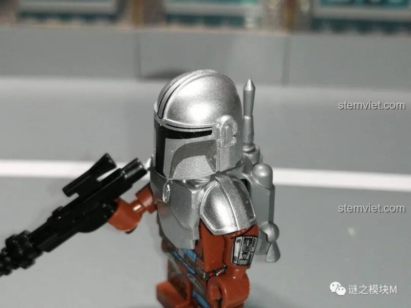 Minifigure The Mandalorian WM6121, đồ chơi lắp ráp Star Wars, chi tiết in ấn sắc nét, tương thích LEGO®.