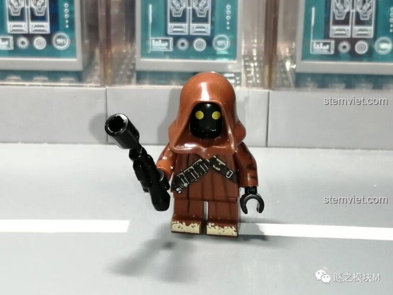 Minifigure Jawa WM6121, đồ chơi lắp ráp Star Wars, chi tiết in ấn sắc nét, tương thích LEGO®.