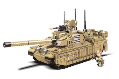 Xe tăng chiến đấu Challenger II WOMA C0117 bộ đồ chơi lắp ráp