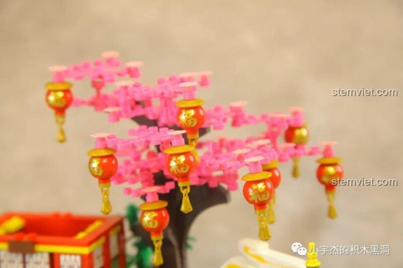 Túi chi tiết số 1 của bộ lắp ghép Túy Hoa Các WOMA C0349