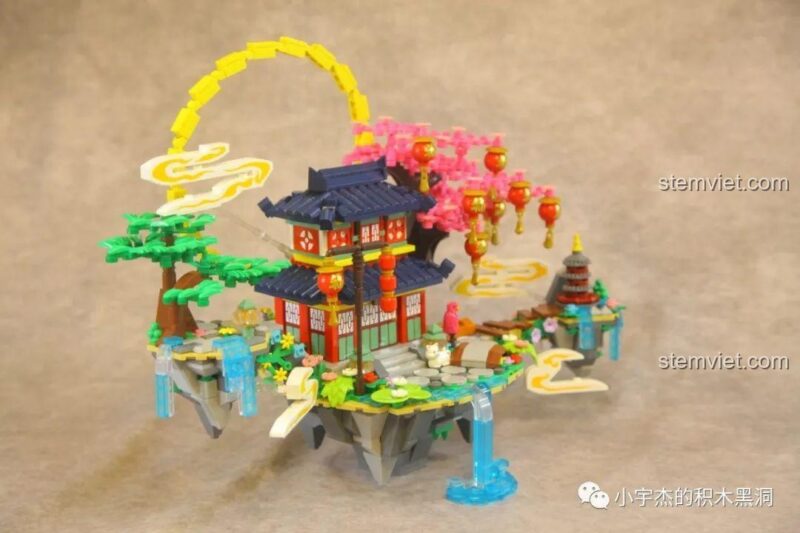 Thông tin sản phẩm liên quan WOMA C0348 Phượng Sơ Đình trên hộp đồ chơi xây dựng C0349