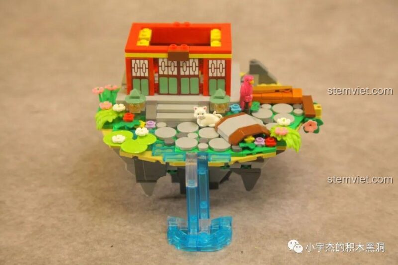 Nội thất đơn giản bên trong tòa nhà Túy Hoa Các WOMA C0349, thể hiện sự tinh xảo
