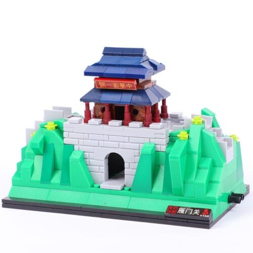 Bộ lắp ghép Cửa ải Nhạn Môn Quan WOMA C0396, mô hình kiến trúc lịch sử cho bé trai và bé gái 6 tuổi, giá tốt, chi tiết tinh xảo.