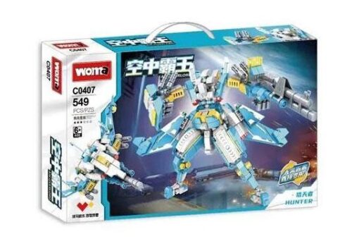 Hộp bộ đồ chơi Robot biến hình WOMA C0407 Không Trung Bá Vương, chất lượng cao, dành cho bé trai 6 tuổi, giá tốt.