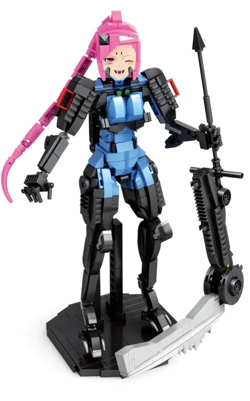 Bộ lắp ghép Thiết Cơ Cương Binh Định Viễn WOMA C0783, figure robot nữ chiến binh tương lai, khớp cử động linh hoạt, giá tốt cho bé gái 6 tuổi.