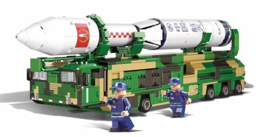 Bộ lắp ráp WOMA C0827 Xe Vận Chuyển Tên Lửa Trường Chinh 6 cho bé trai 6 tuổi, mô hình quân sự giá tốt.