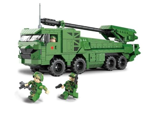 Bộ lắp ráp Pháo Tự Hành Caesar WOMA C0844 giá tốt cho bé trai 6 tuổi, mô hình quân sự chất lượng cao
