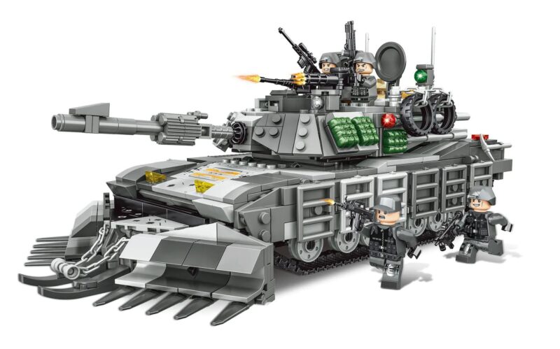 bộ lắp ráp Xe tăng M1A2 Abrams WOMA C0848 cho bé trai 6 tuổi, mô hình quân sự hiện đại, giá tốt