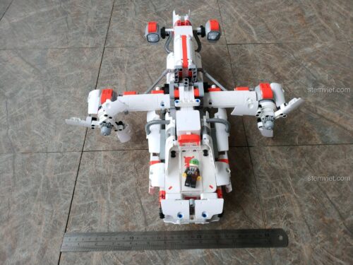 Robot Lắp Ghép Xiaomi MITU JMJQR01IQI - Phiên bản máy bay có người lái
