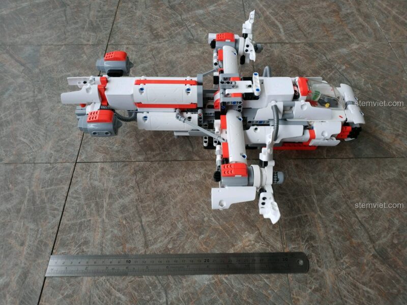 Robot Lắp Ghép Xiaomi MITU JMJQR01IQI - Phiên bản máy bay từ góc nhìn khác