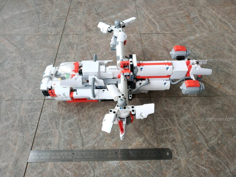 Robot Lắp Ghép Xiaomi MITU JMJQR01IQI - Phiên bản máy bay từ trên xuống