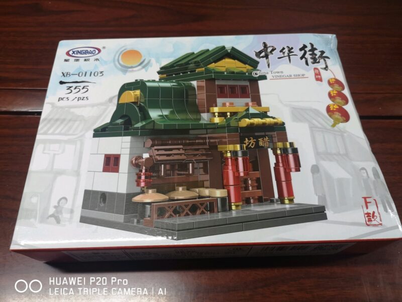 Bộ lắp ghép Cửa hàng giấm XINGBAO XB-01103, mô hình kiến trúc cổ điển 355 mảnh, đồ chơi xếp hình cho bé trai và bé gái 8 tuổi, giá tốt đáng tiền.