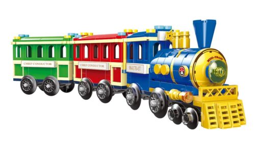 Hộp bộ lắp ghép Tàu Hỏa Tham Quan XINGBAO XB-01112, đồ chơi lắp ráp Xe Lửa Mini cho bé trai, bé gái 6 tuổi, giá tốt.