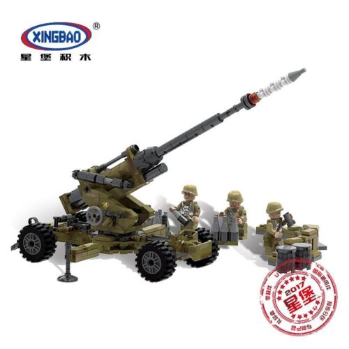 Bộ lắp ráp XINGBAO XB-06011 Pháo Phòng Không Thiên Hạt Cindy 350 mảnh, đồ chơi mô hình quân sự cho bé trai 6 tuổi, giá tốt