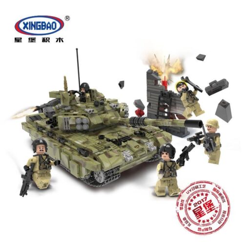 Bộ đồ chơi Xe tăng Thiên Hổ Scorpio Tiger 1386 chi tiết, thiết kế chân thực, phù hợp bé trai 6 tuổi, giá tốt.