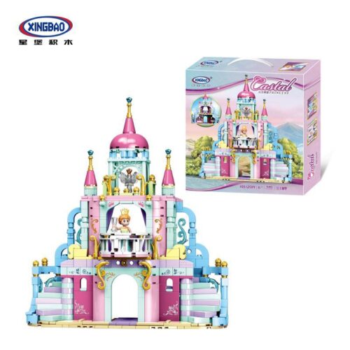 Bộ lắp ghép Lâu đài công chúa XINGBAO XB-12019, đồ chơi lắp ráp lâu đài công chúa cho bé gái 6 tuổi, chất lượng cao, giá tốt.