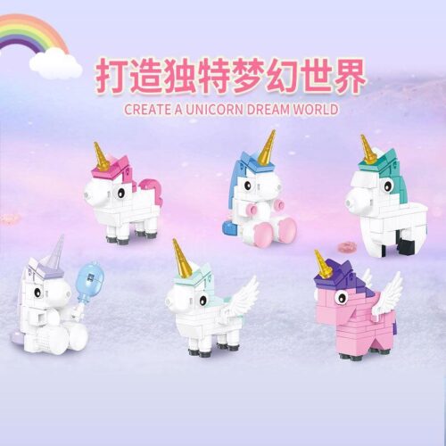 Tổng hợp 6 mẫu đồ chơi lắp ghép Kỳ Lân Unicorn XINGBAO XB-18018 đầy màu sắc, món quà giá rẻ cho bé gái 6 tuổi yêu thích thế giới cổ tích.