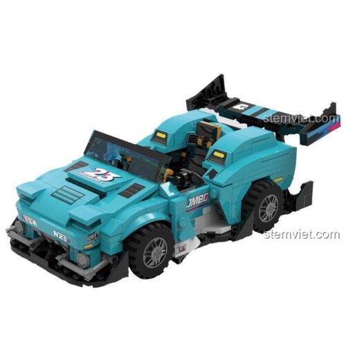Mô hình lắp ráp XINGBAO XB-63006 Xe Kart Đua Tốc Độ KartRider màu xanh lơ, chi tiết sắc nét, đồ chơi sáng tạo cho bé trai 6 tuổi, chất lượng cao.