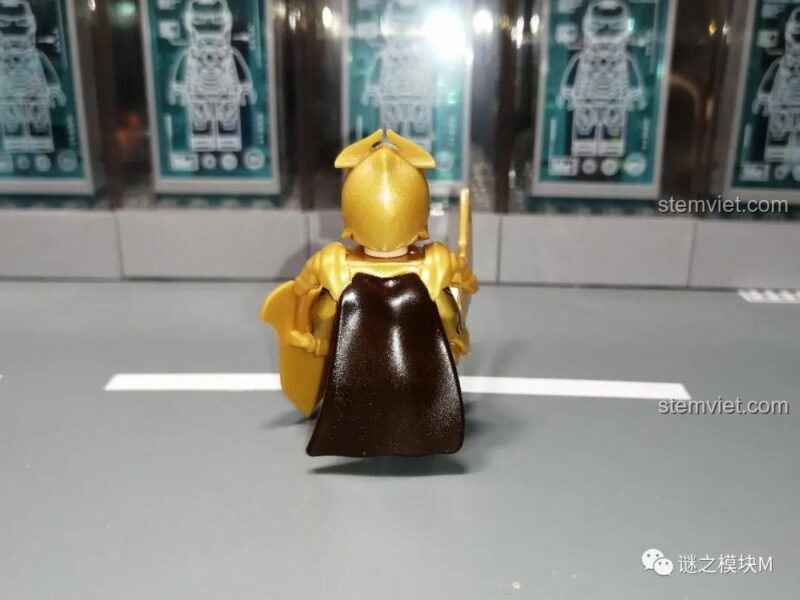 Chiến Binh Tiên Tộc XINH, minifigure có giáp và vũ khí, đồ chơi mô hình cho bé trai