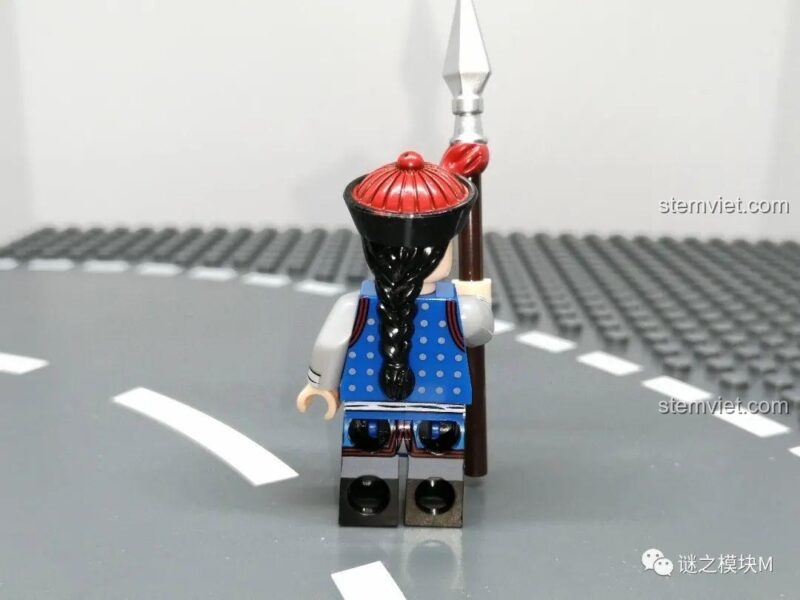 Minifigure Bát Kỳ Binh XINH 1848 chi tiết tinh xảo, bộ đồ chơi Quan Lính Triều Thanh cho bé trai.