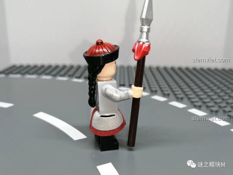 Minifigure Lục Kỳ Binh XINH 1848 chi tiết tinh xảo, bộ đồ chơi Quan Lính Triều Thanh cho bé trai.